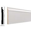 Empire L163E 9/16 x 5-1/4 inches Primed FJ Pine Baseboard