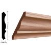 Empireco 51 1/2 x 3-1/4 inches Oak Crown Molding