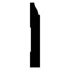 Empireco H633 1/2 x 3-1/4 inches Oak Baseboard