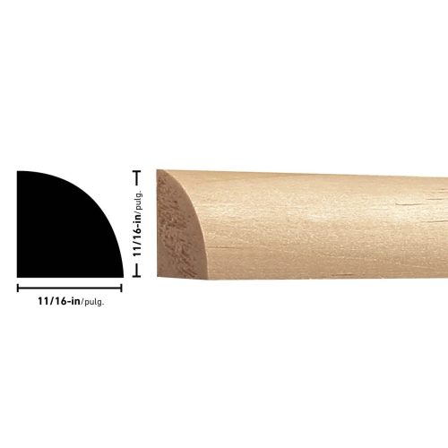 Empireco 106 Pine Quarter Round