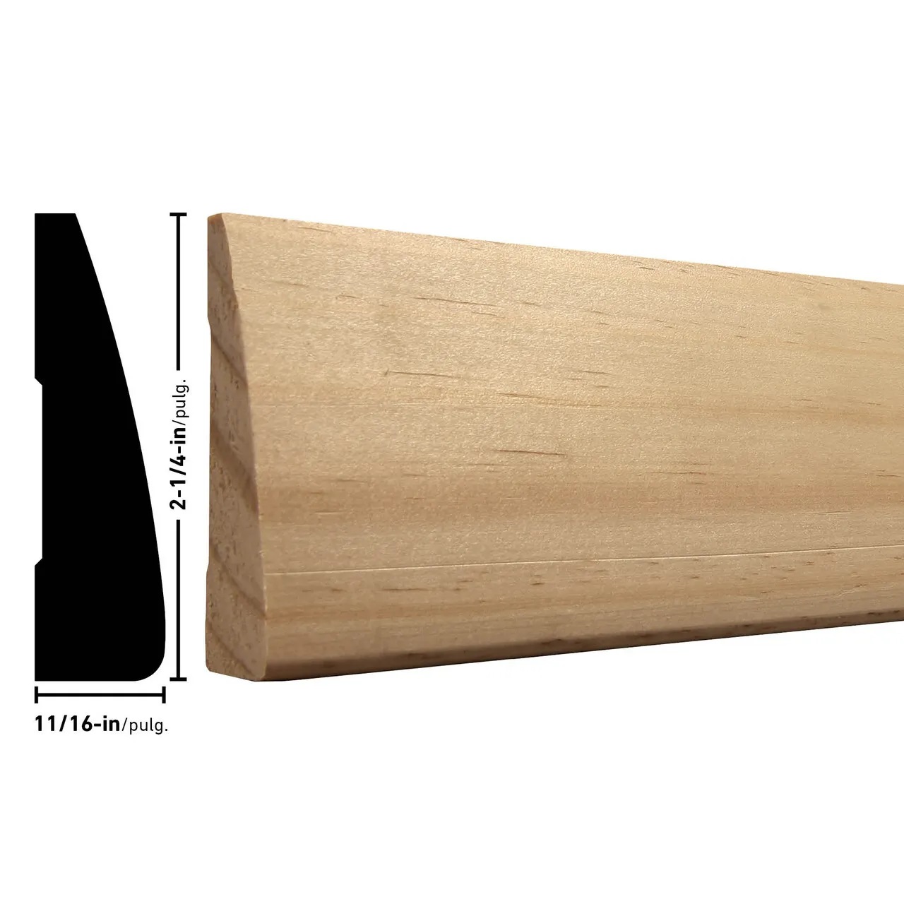 Empireco 316 11/16 x 2-1/4 inches Pine Casing