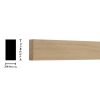 Empireco 1X2 Clear Radiata Pine Board