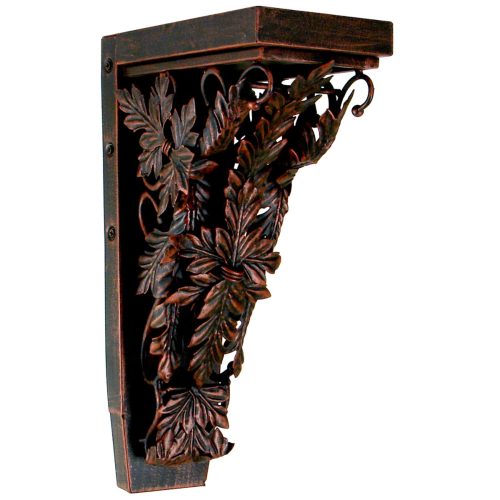 JKA Global Aged Copper Corinthian Palmette Corbel