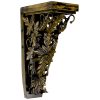 JKA Global Gold Leaf Corinthian Palmette Corbel
