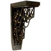 JKA Global Gilded Iron Barcelona Trellis Corbel