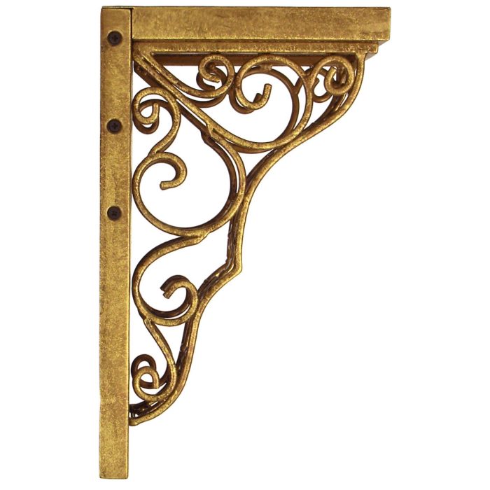 JKA Global Kindled Gold Tuscany Vinea Corbel - 4"W X 7 3/4"D X 13"H - Image 2