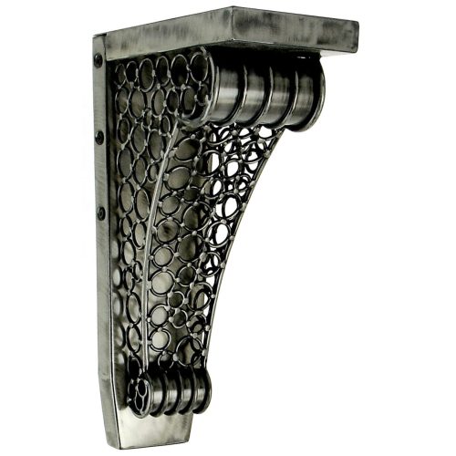 JKA Global Brushed Steel Victorian Ringlet Corbel
