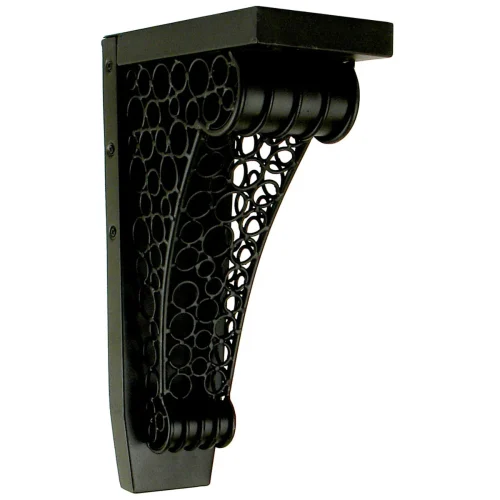 JKA Global Wrought Iron Victorian Ringlet Corbel