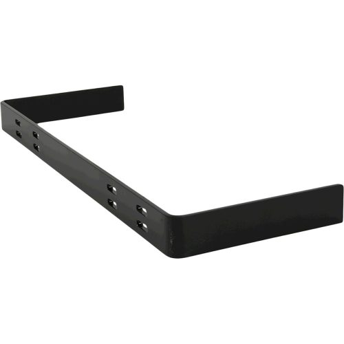 Brown Wood Products Flat Black Hidden Shelf Support Bracket