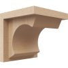 Ekena Series 1 Wide Emersion Timberthane Corbel - 4"W X 4"D X 4"H
