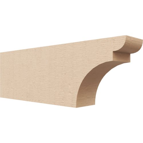 Ekena Millwork Yorktown Woodgrain Timberthane Rafter Tail - 2"W X 4"H