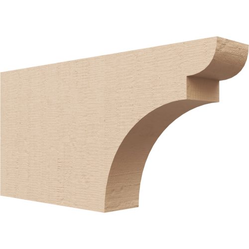 Ekena Millwork Yorktown Woodgrain Timberthane Rafter Tail - 2"W X 6"H