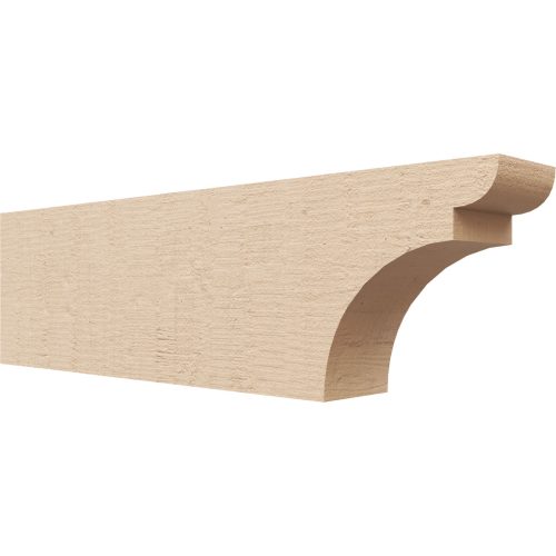Ekena Millwork Yorktown Woodgrain Timberthane Rafter Tail - 4"W X 8"H