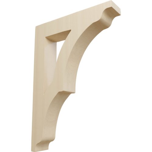 Ekena Millwork Small Avila Wood Bracket - 1-3/4"W X 8-1/2"D X 12"H