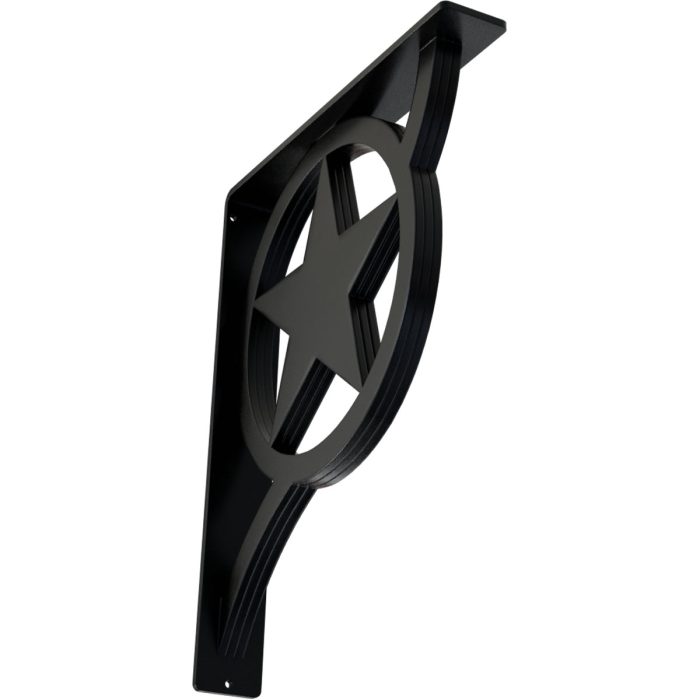 Ekena Millwork Austin Wrought Iron Bracket - Image 6