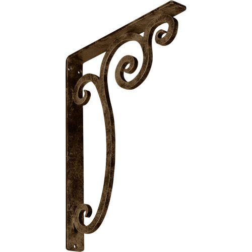 Ekena Millwork Avery Wrought Iron Bracket