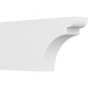 Ekena Millwork 3"W X 8"H Standard Yorktown Architectural Grade PVC Rafter Tail