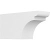 Ekena Millwork 4"W X 6"H Standard Yorktown Architectural Grade PVC Rafter Tail