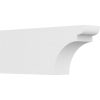 Ekena Millwork 4"W X 8"H Standard Yorktown Architectural Grade PVC Rafter Tail
