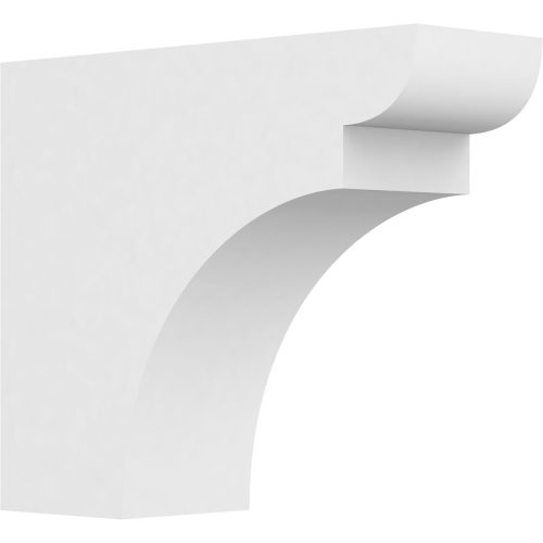 Ekena Millwork 4"W X 10"H Standard Yorktown Architectural Grade PVC Rafter Tail