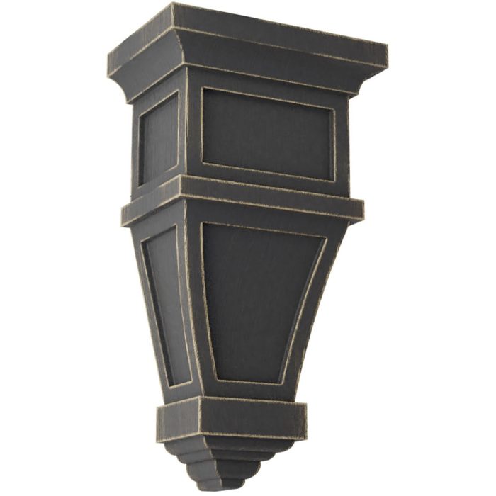 Ekena Millwork 6"W X 4"D X 11"H Alpine Wood Vintage Decor Corbel - Image 2