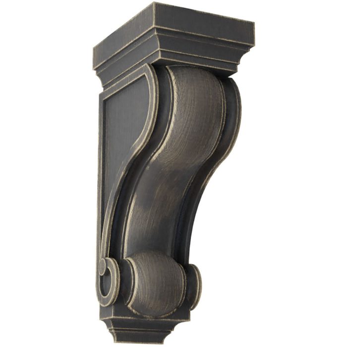 Ekena Millwork 6"W X 7 1/2"D X 16"H Devon Traditional Wood Vintage Corbel - Image 9
