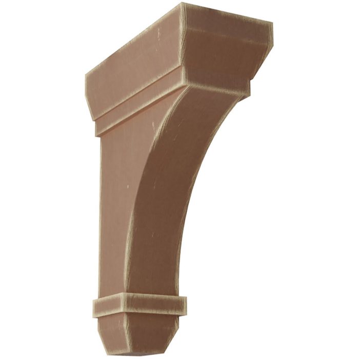 Ekena Millwork 2-1/4"W X 5"D X 7"H Stockport Wood Vintage Bracket - Image 2