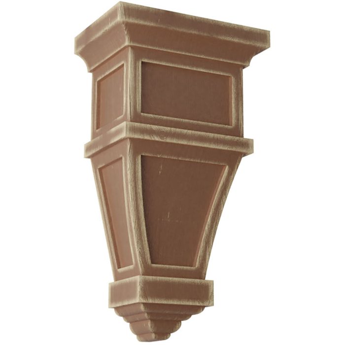 Ekena Millwork 6"W X 4"D X 11"H Alpine Wood Vintage Decor Corbel - Image 3