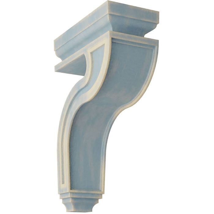 Ekena Millwork 4"W X 8-1/2"D X 13"H Hollow Back Wood Vintage Corbel - Image 7
