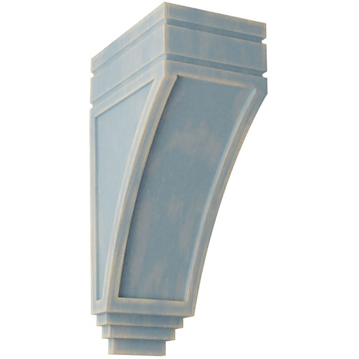 Ekena Millwork 5"W X 7-3/4"D X 14"H Large San Juan Wood Vintage Corbel