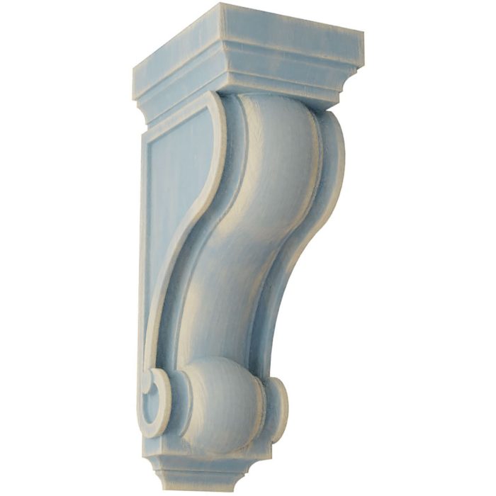 Ekena Millwork 6"W X 7 1/2"D X 16"H Devon Traditional Wood Vintage Corbel - Image 7