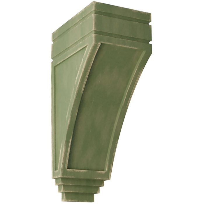 Ekena Millwork 5"W X 7-3/4"D X 14"H Large San Juan Wood Vintage Corbel - Image 3