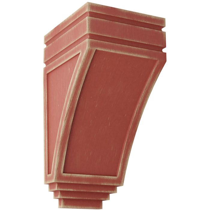 Ekena Millwork 5"W X 6"D X 10-1/2"H Medium San Juan Wood Vintage Corbel - Image 3