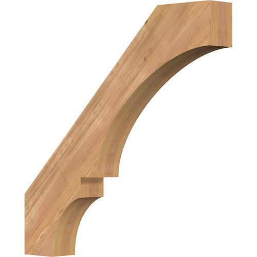 Ekena Millwork 3-1/2"W X 26"D Balboa Smooth Knee Brace