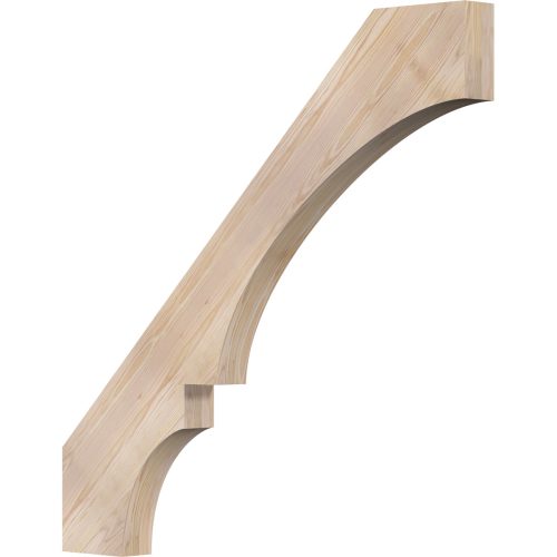 Ekena Millwork 4"W X 44"D X 44"H Balboa Rough Sawn Knee Brace