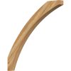 Ekena Millwork 4"W X 44"D X 44"H Thorton Rough Sawn Knee Brace