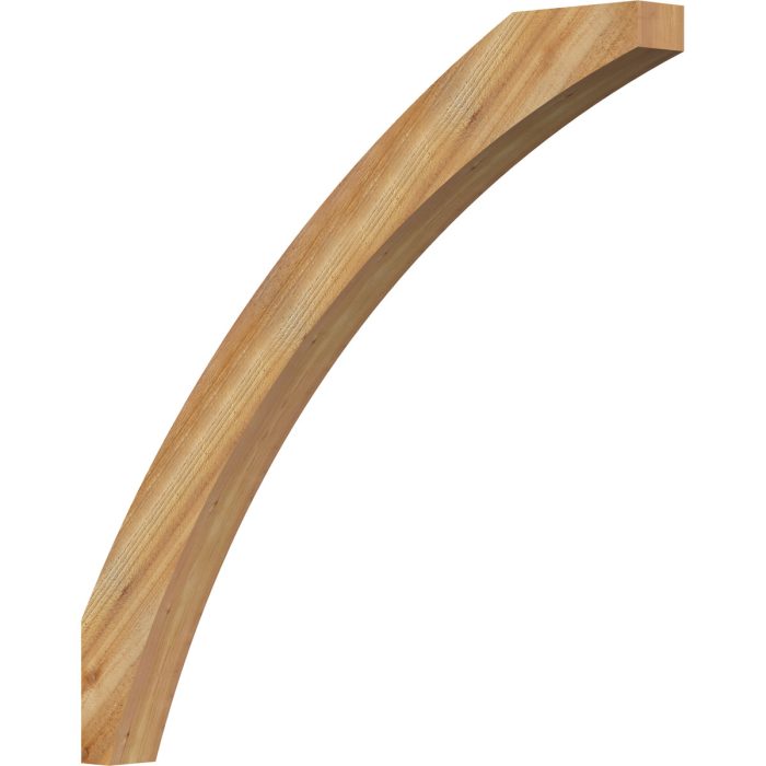 Ekena Millwork 4"W X 44"D X 44"H Thorton Rough Sawn Knee Brace