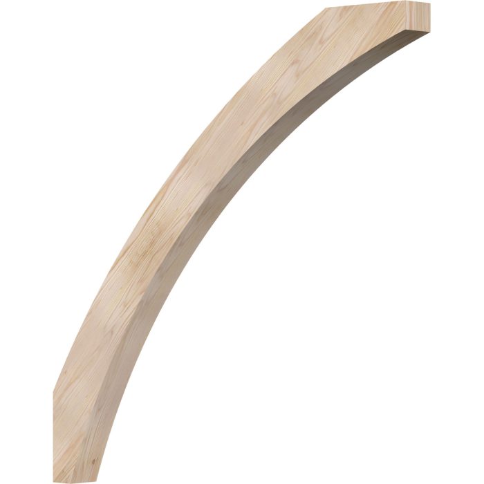 Ekena Millwork 3-1/2"W X 44"D X 44"H Thorton Smooth Knee Brace - Image 3