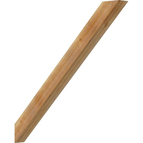 Ekena Millwork 4"W X 40"D X 40"H Traditional Rough Sawn Knee Brace