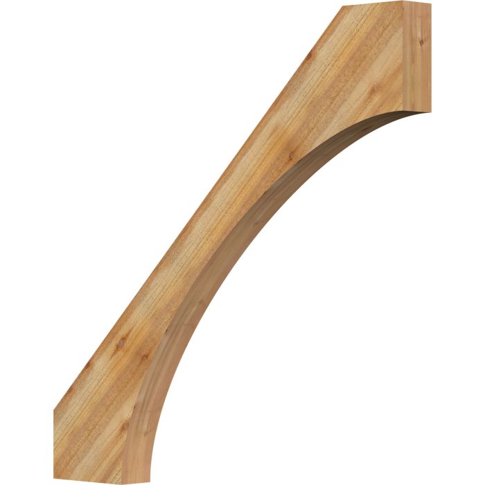 Ekena Millwork 4"W X 44"D X 44"H Westlake Rough Sawn Knee Brace