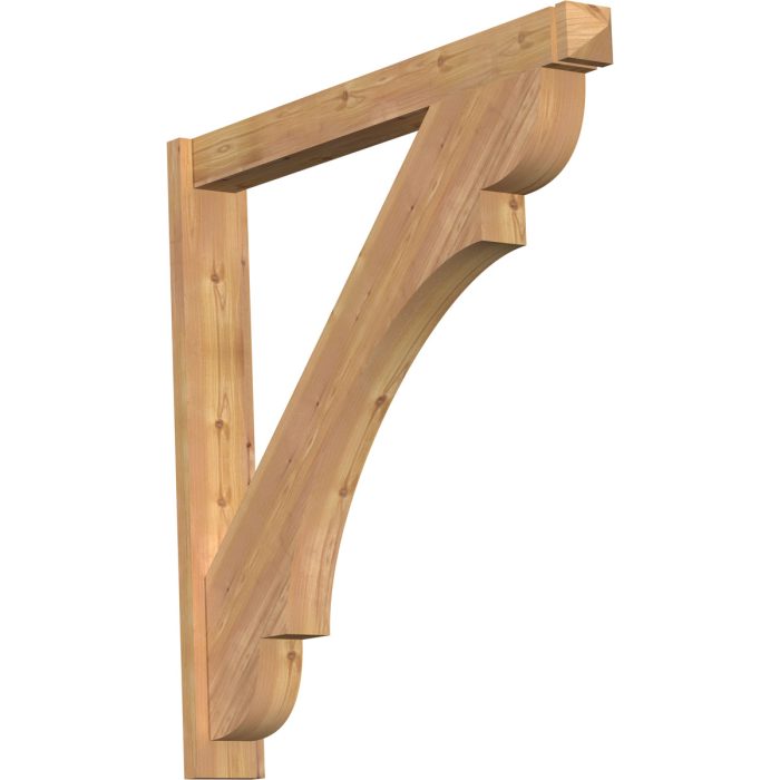 Ekena Millwork 5-1/2"W X 44"D X 44"H Olympic Arts & Crafts Smooth Outlooker