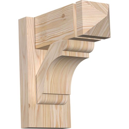 Ekena Millwork 5-1/2"W X 12"D Olympic Arts & Crafts Smooth Outlooker