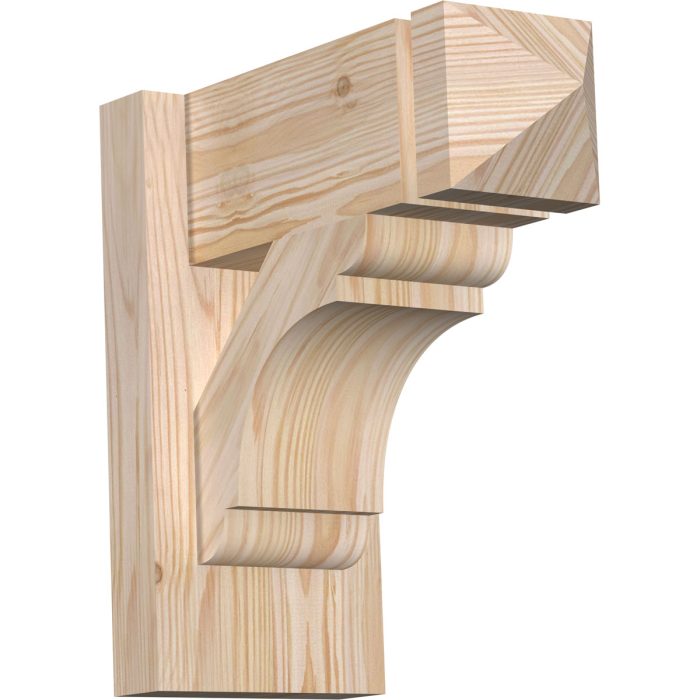 Ekena Millwork 5-1/2"W X 12"D Olympic Arts & Crafts Smooth Outlooker