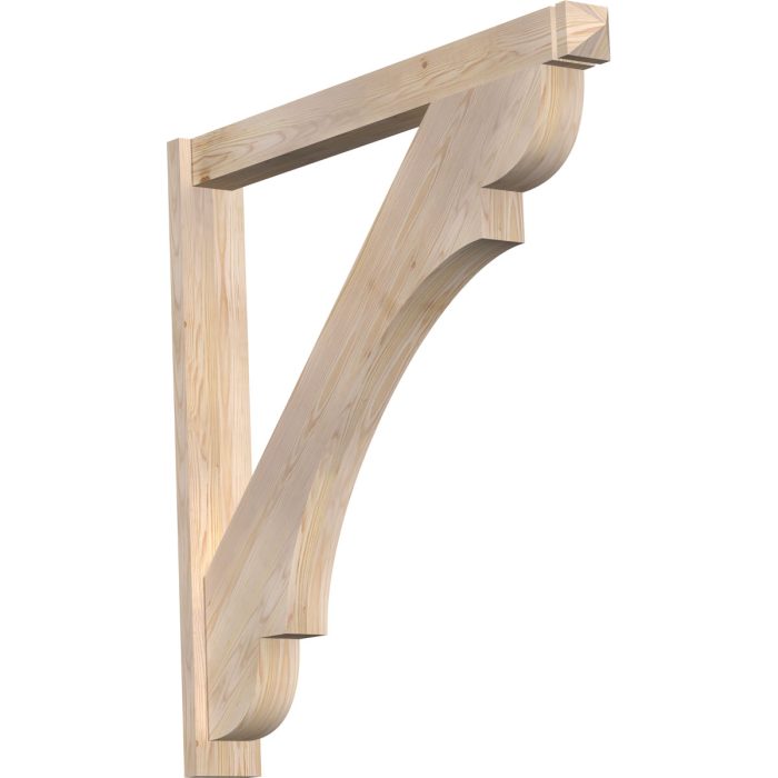 Ekena Millwork 5-1/2"W X 46"D X 46"H Olympic Arts & Crafts Smooth Outlooker