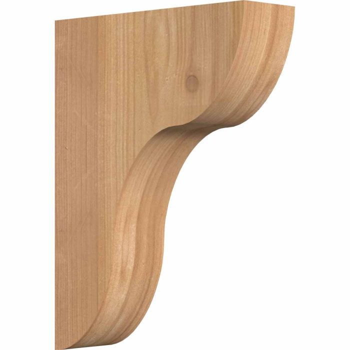 Ekena Millwork 3-1/2"W X 12"D X 12"H Carmel Smooth Corbel - Image 5