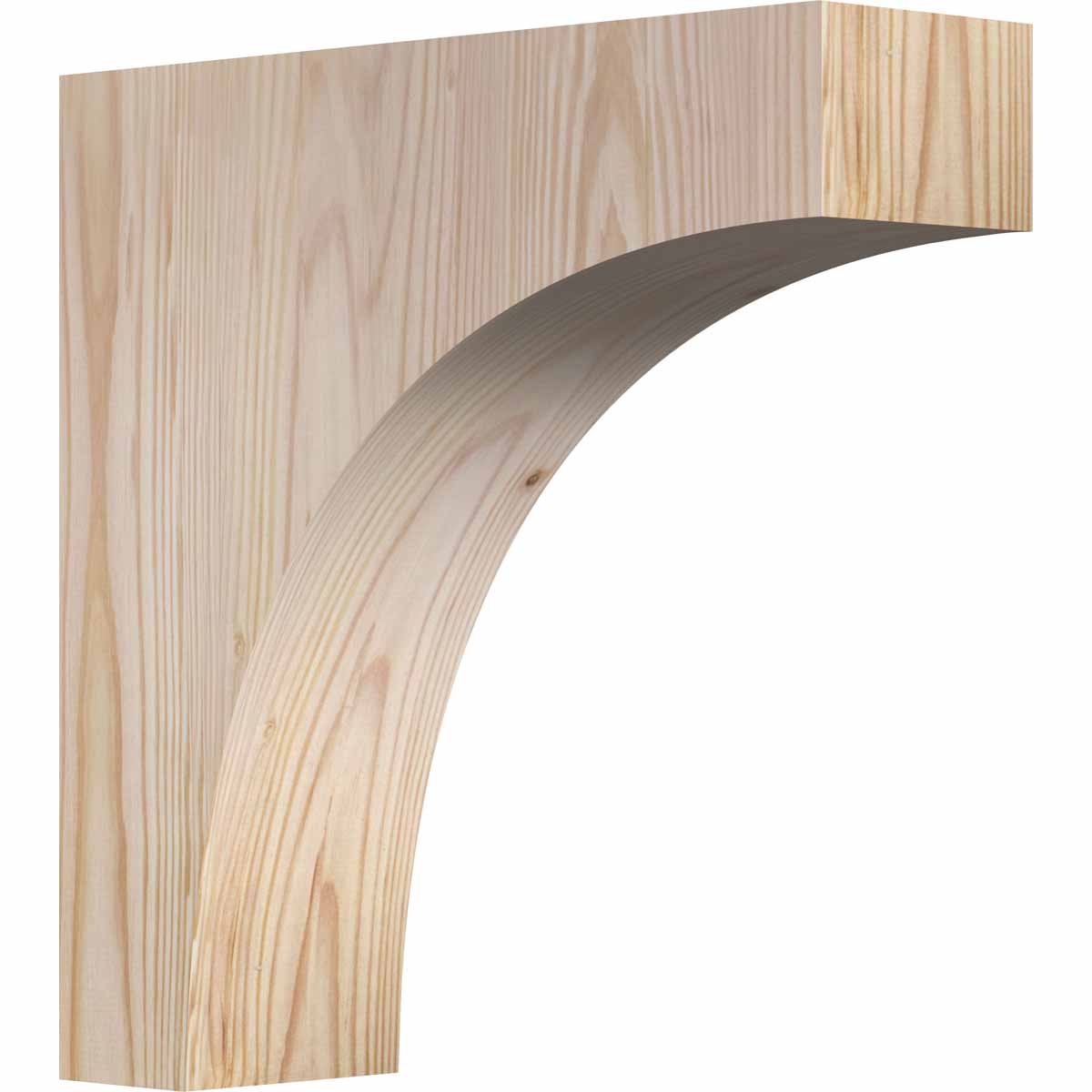 Ekena Millwork 3-1/2"W X 12"D X 12"H Huntington Smooth Corbel