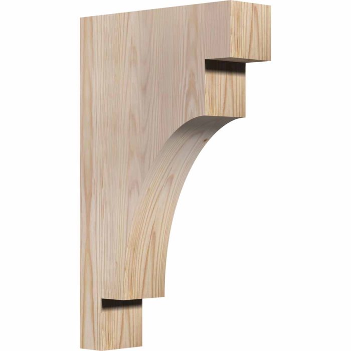 Ekena Millwork 3-1/2"W X 12"D X 12"H Mediterranean Smooth Corbel - Image 8