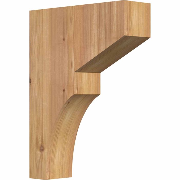 Ekena Millwork 3-1/2"W X 12"D X 12"H Monterey Smooth Corbel - Image 5