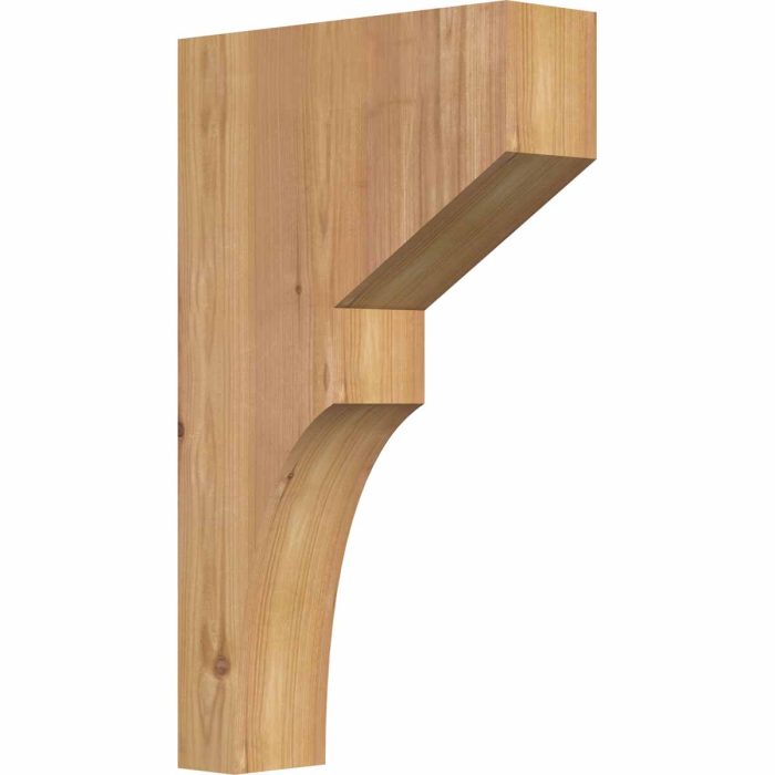 Ekena Millwork 3-1/2"W X 12"D X 12"H Monterey Smooth Corbel - Image 4