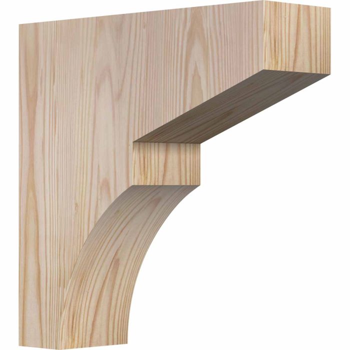 Ekena Millwork 3-1/2"W X 12"D X 12"H Monterey Smooth Corbel - Image 10